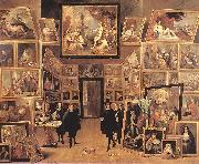TENIERS, David the Younger Archduke Leopold Wilhelm in his Gallery fyjg Sweden oil painting artist